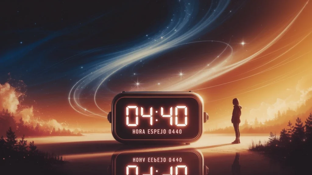 0440 Hora Espejo: Significado Espiritual, Amor y Mensaje Oculto de las 04:40